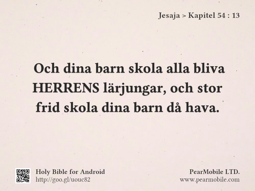 Jesaja, Kapitel 54:13